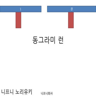 동그라미 런 만화
