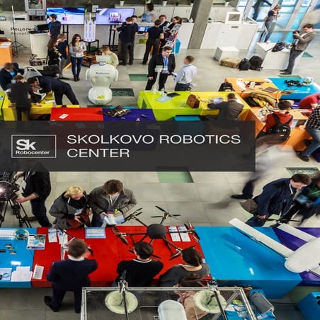 Брошюра Skolkovo Robotics Center английский язык