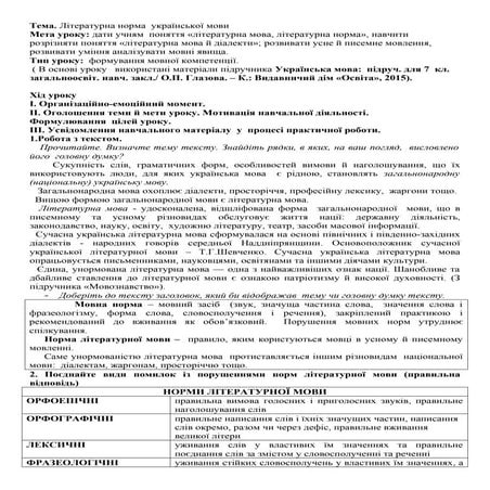 Літературна норма