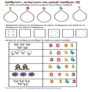 αριθμηση , αναγνωση και γραφη των α...