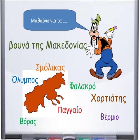Βουνά της Μακεδονίας