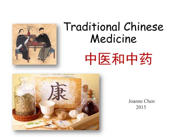 Traditional Chinese Medicine 