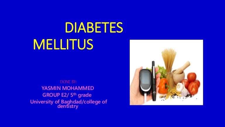 diabetes tipo 1 y 2 slideshare ppt