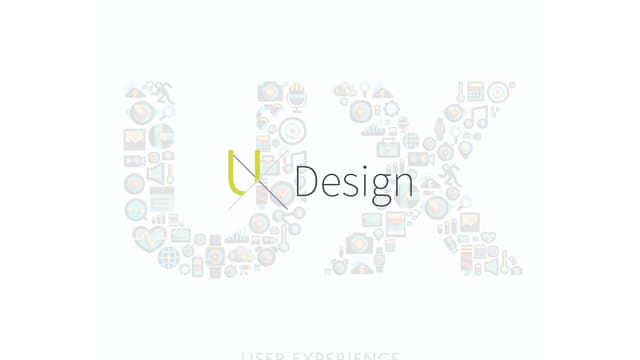 UX디자인에 대한 이해와 그 활용 예