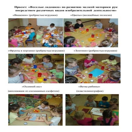 ладошки отчет