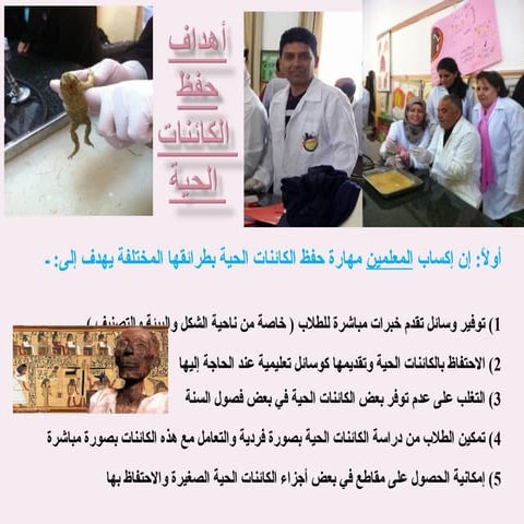 ملف العرض توظيف التقنيات الحديثة في المختبر