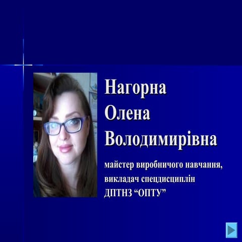 портфоліо нагорна олена