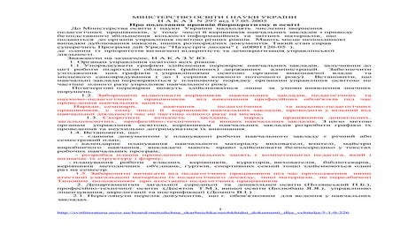 Необхідні документи для вчителя 