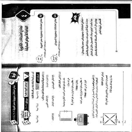 موقع ملزمتي - مراجعة الفيزياء للثانوية العامة