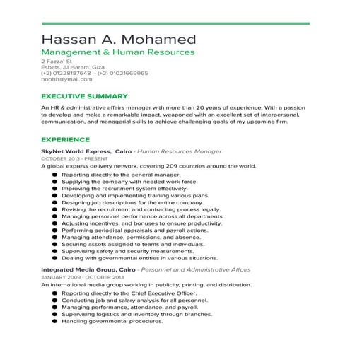 Resume of HASHIM M. ALNAJJAR - 2015 | DOC