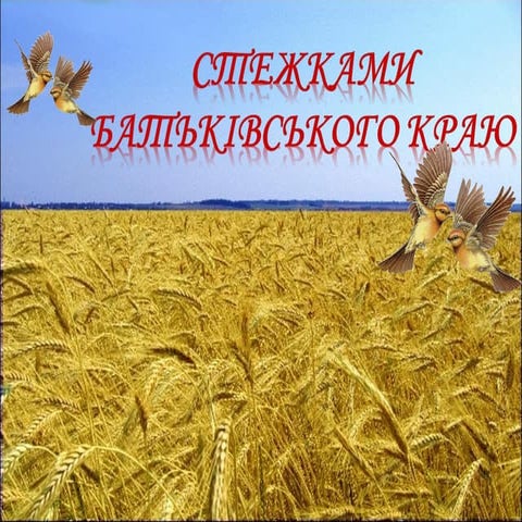 стежками батьківського краю