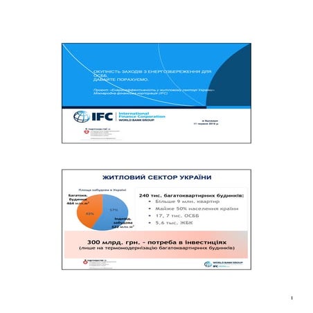 Гордієнко Тетяна - Окупність заходів з енергозбереження в ОСББ. Давайте порах...