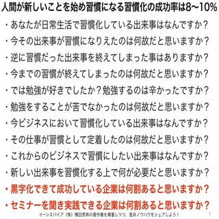 新しいことを習慣化する成功率8％を高める必要な４つの要素