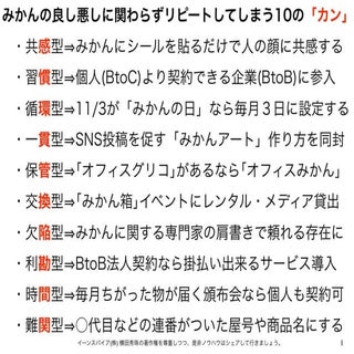 みかん生産農家向けリピートコンサルタルタント集客セミナー