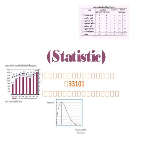 สถิติเบื้องต้น