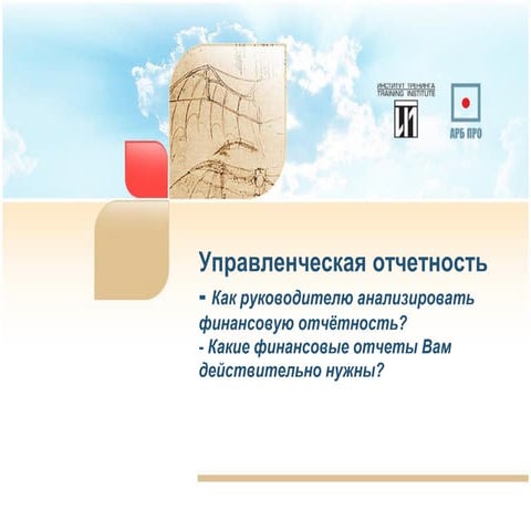 управленческая отчетность. зоя стрелкова