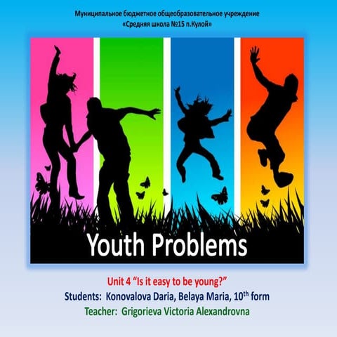 Youth Problems | PPTX