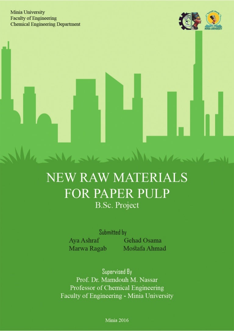 NEW RAW MATERIALS FOR PAPER PULP (the book)