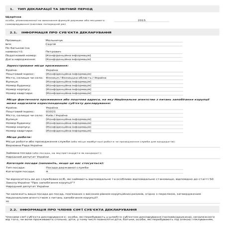 Декларація Сергія Мельничука