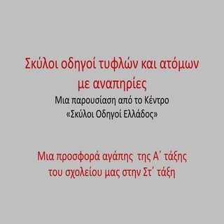 σκυλοιοδηγοι