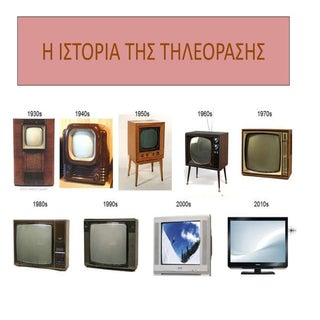 Η ιστορία της τηλεόρασης