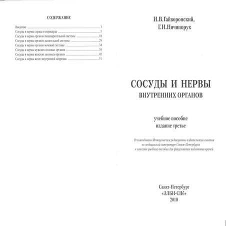 Гайворонский_кровоснабженеи_иннервация_внутренних_орг | PPT