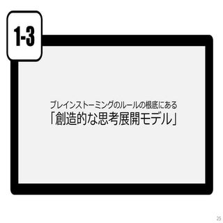 創造力のガイド （ブレスト根底モデル）