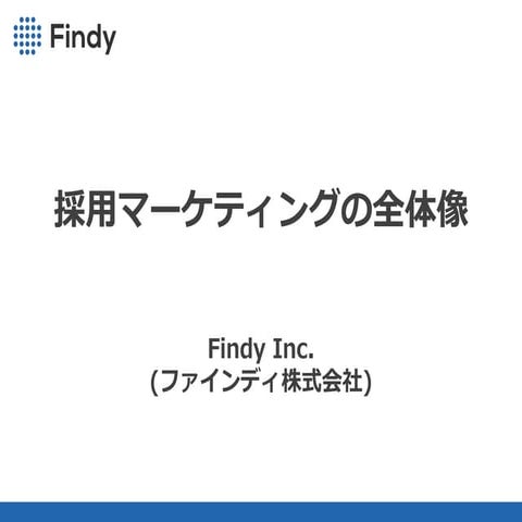 採用マーケティングの全体像