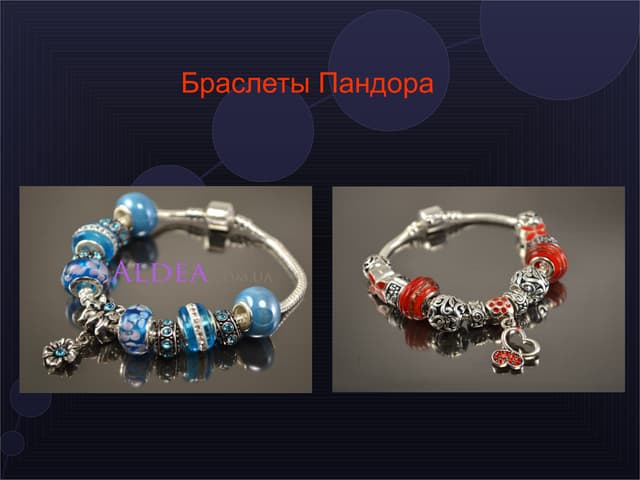 Браслеты Пандора