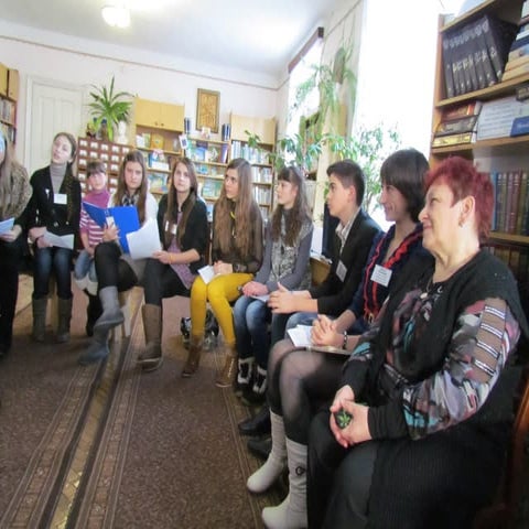 презентація збірки у районній бібліотеці