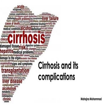 liver cirrhosis 