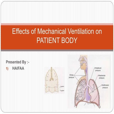 Effects of Mechanical Ventilation onPATIENT BODY