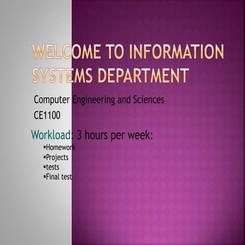 المحاضرة الاولى هندسة حاسب