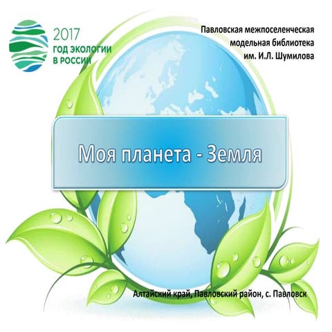 2017 год - год экологии в России