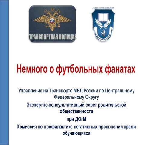 К фифа от полиции на транспорте