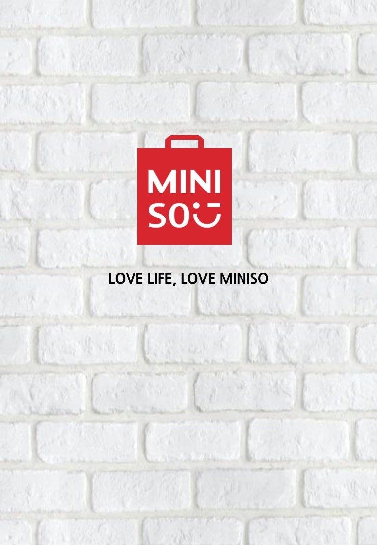미니소 브랜드북(MINISO Brand Book) 숙명여자대학교 홍보광고학과 노연