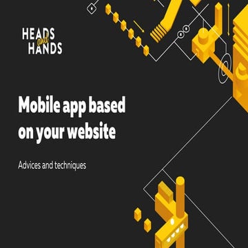 Mobile app based on your website