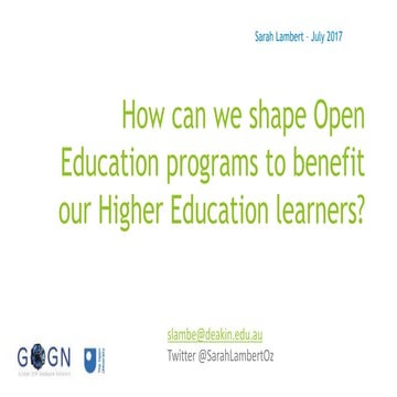 ачык билим программаларын кантип студенттердин кызыкчылыгына өзгөртө алабыз. ...