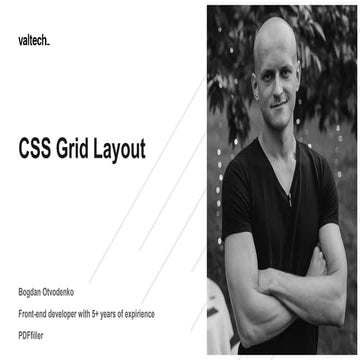 Богдан Отводенко - Модульные сетки без хаков CSS Grid Layout