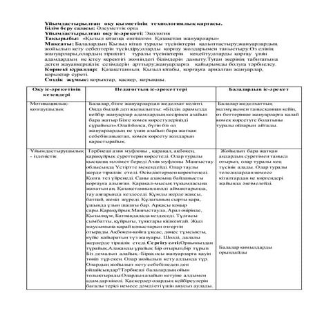 сабак экология  гульсара жумабаева
