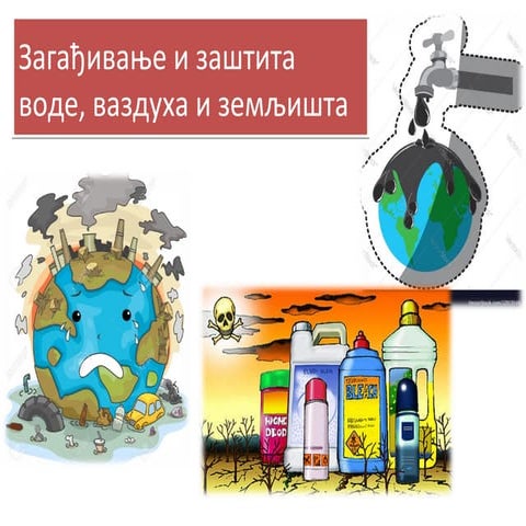 Zagađivanje i posledice zagađivanja | PPTX