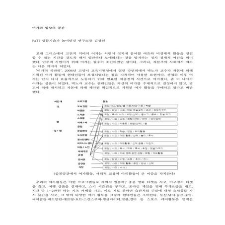 여가와 일상의 공간