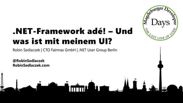 .NET Core Architecture (UI)