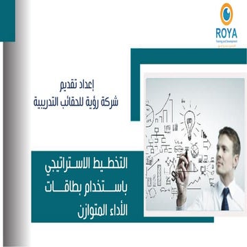 التخطيط الاستراتيجي باستخدام بطاقات الأداء المتوازن