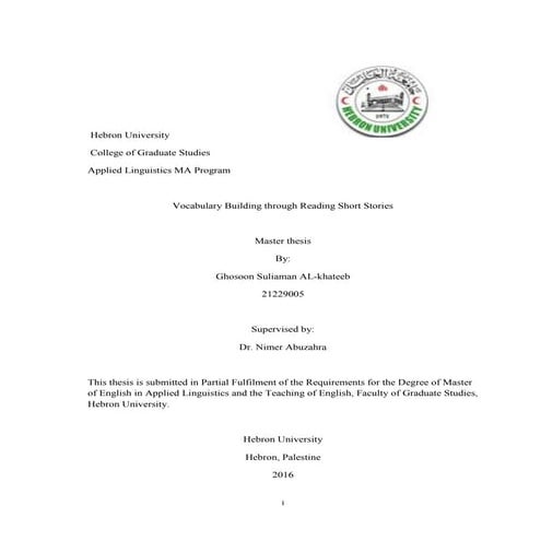 Academic writing portfolio 1 academic vocabulary list and sentences ...