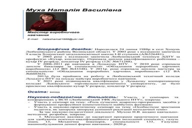 муха наталія