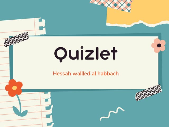 past simpie quizlet  حصة الحباش 