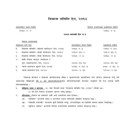 विकास समिति ऐन २०१३ .pdf