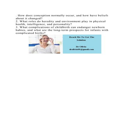 . How does conception normally occur, and how have beliefs about it .docx