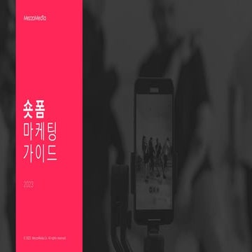 [메조미디어] 숏폼 마케팅 가이드